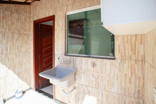Área de Serviço de casa para alugar com 2 quartos, 90m² em Braúnas, Belo Horizonte