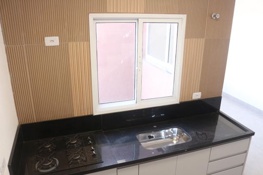 Cozinha de apartamento à venda com 2 quartos, 100m² em Santa Maria, São Caetano do Sul