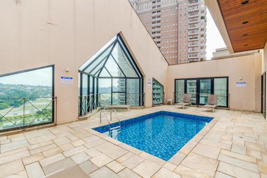Área comum de apartamento para alugar com 1 quarto, 40m² em Jardim Paulistano, São Paulo
