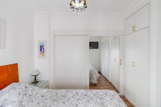 Quarto de apartamento para alugar com 1 quarto, 40m² em Jardim Paulistano, São Paulo