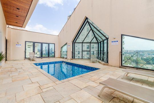 Área comum de apartamento para alugar com 1 quarto, 40m² em Jardim Paulistano, São Paulo