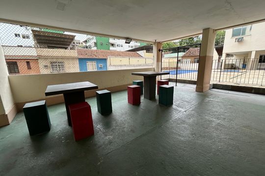Área comum de apartamento à venda com 2 quartos, 60m² em Lins de Vasconcelos, Rio de Janeiro