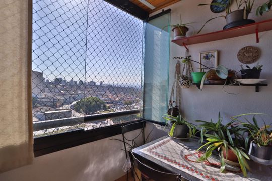 Sacada de apartamento à venda com 3 quartos, 87m² em Vila Regente Feijó, São Paulo