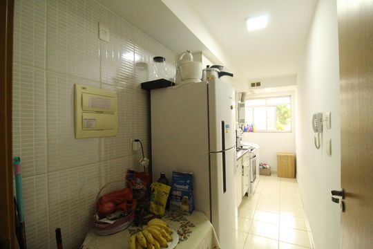 Cozinha de apartamento à venda com 3 quartos, 82m² em Taquara, Rio de Janeiro