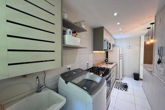  Área de Serviço de apartamento à venda com 2 quartos, 100m² em Recreio dos Bandeirantes, Rio de Janeiro