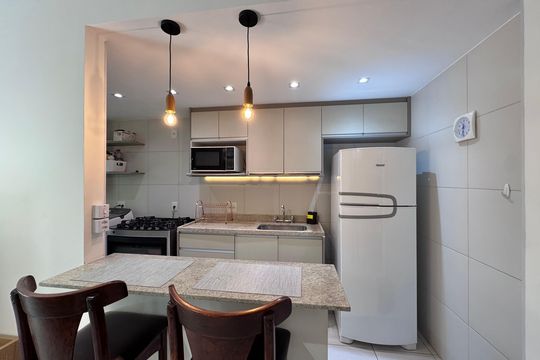 Cozinha de apartamento à venda com 2 quartos, 100m² em Recreio dos Bandeirantes, Rio de Janeiro