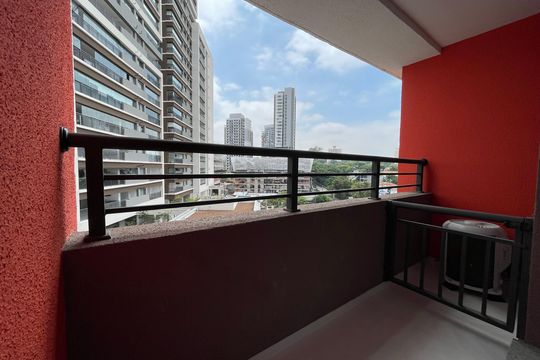 Varanda de kitnet/studio à venda com 1 quarto, 25m² em Butantã, São Paulo