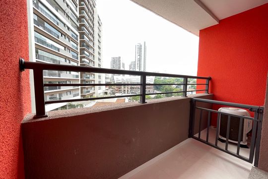 Varanda de kitnet/studio à venda com 1 quarto, 25m² em Butantã, São Paulo
