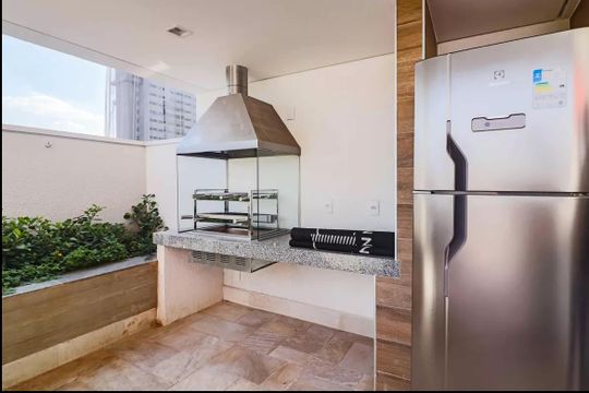 Área comum - Churrasqueira de kitnet/studio à venda com 1 quarto, 25m² em Butantã, São Paulo