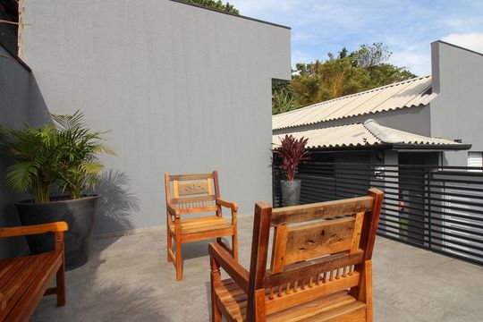 Área Externa de casa de condomínio para alugar com 1 quarto, 45m² em Vila Bela, São Paulo