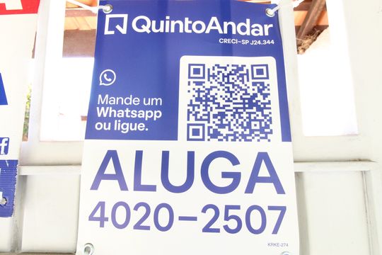 Plaquinha Q.A de casa para alugar com 4 quartos, 450m² em Jardim Alvorada, São José dos Campos