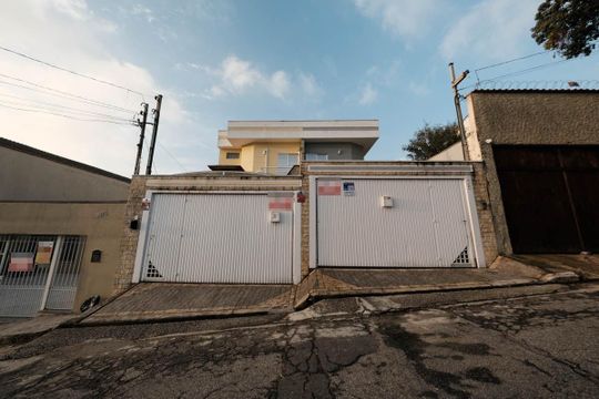 Fachada/Placa de casa à venda com 3 quartos, 125m² em Jardim Maringa, São Paulo