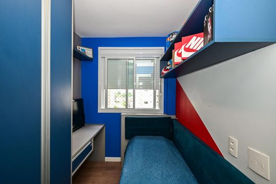 Quarto 1 de apartamento à venda com 3 quartos, 76m² em Vila Andrade, São Paulo