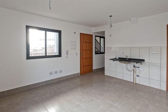 Cozinha de kitnet/studio à venda com 1 quarto, 25m² em Vila Cruz das Almas, São Paulo