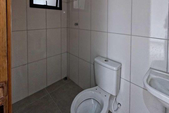 Banheiro de kitnet/studio à venda com 1 quarto, 25m² em Vila Cruz das Almas, São Paulo