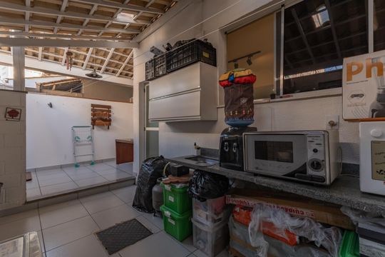 Área de Serviço de casa de condomínio à venda com 2 quartos, 72m² em Castelo, Belo Horizonte