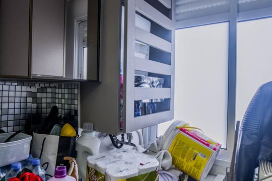 Área de Serviço de apartamento para alugar com 2 quartos, 50m² em Vila Leopoldina, Santo André