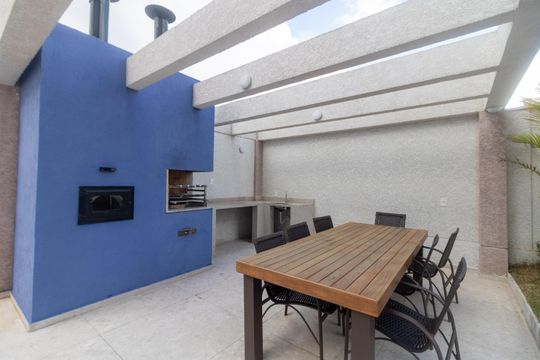Área comum - Churrasqueira de apartamento para alugar com 2 quartos, 50m² em Vila Leopoldina, Santo André