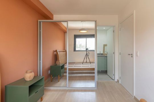 Suíte de apartamento para alugar com 1 quarto, 26m² em Vila Olímpia, São Paulo
