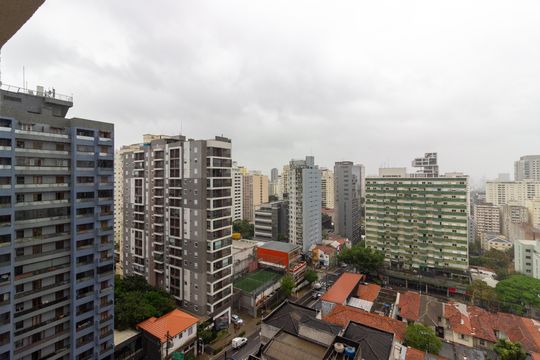 Vista Varanda de apartamento para alugar com 2 quartos, 77m² em Pinheiros, São Paulo