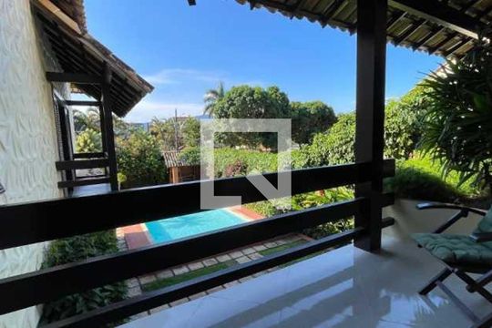 Varanda de casa de condomínio à venda com 5 quartos, 385m² em Recreio dos Bandeirantes, Rio de Janeiro
