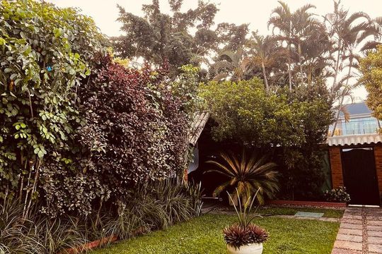 Área Externa de casa de condomínio à venda com 5 quartos, 385m² em Recreio dos Bandeirantes, Rio de Janeiro
