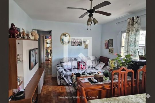 Apartamento à venda com 1 quarto, 45m² em Vila Clementino, São Paulo
