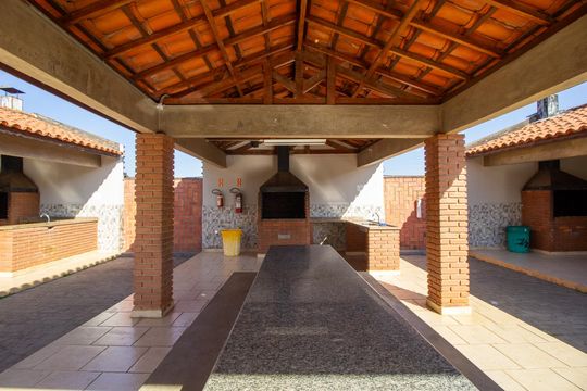 Área comum - Churrasqueira de apartamento para alugar com 3 quartos, 70m² em Jardim Clarice I, Votorantim