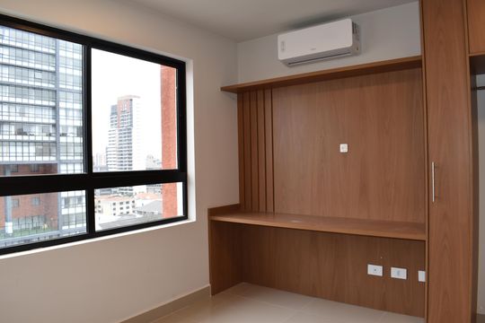 Studio de kitnet/studio para alugar com 1 quarto, 24m² em Centro, Curitiba