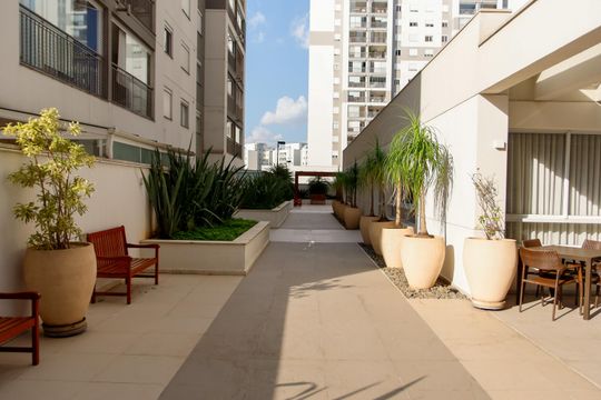 Área comum de apartamento à venda com 2 quartos, 57m² em Continental, Osasco