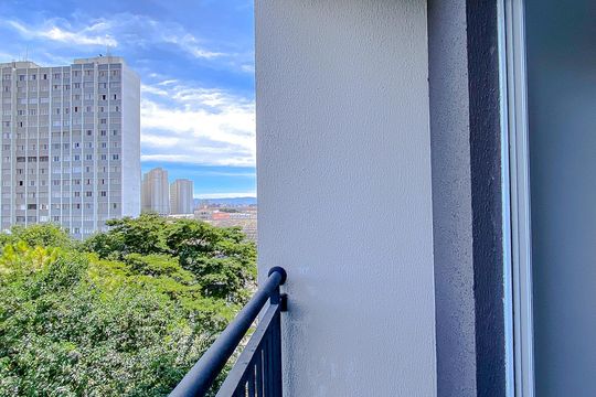 Varanda da Sala de apartamento à venda com 2 quartos, 37m² em Mooca, São Paulo
