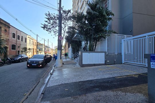 Vista da Rua de apartamento para alugar com 1 quarto, 50m² em Vila Matias, Santos