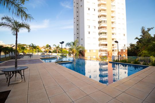 Área comum - Piscina de apartamento para alugar com 3 quartos, 111m² em Parque Prado, Campinas