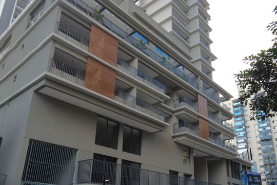Fachada de apartamento à venda com 1 quarto, 23m² em Cidade Monções, São Paulo
