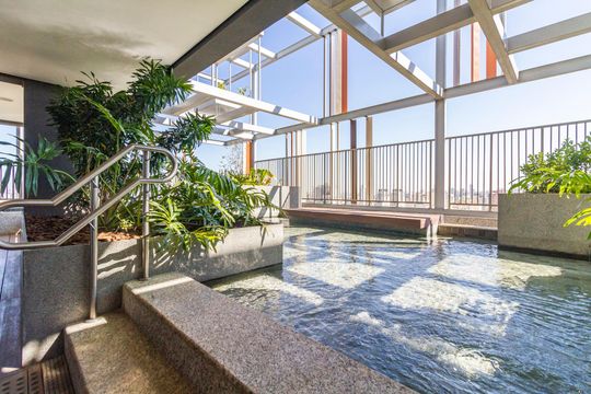Área comum - Piscina de kitnet/studio para alugar com 1 quarto, 36m² em Cerqueira César, São Paulo