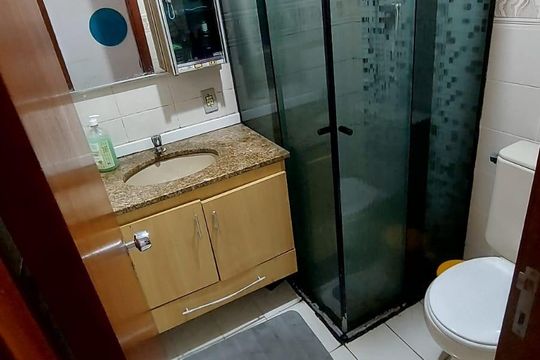 Banheiro 1 de apartamento à venda com 3 quartos, 82m² em Jabaquara, São Paulo