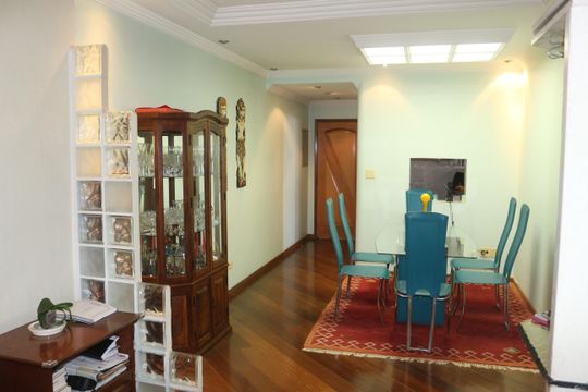 Sala de apartamento à venda com 3 quartos, 108m² em Santa Paula, São Caetano do Sul