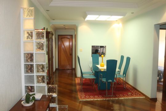 Sala de apartamento à venda com 3 quartos, 108m² em Santa Paula, São Caetano do Sul