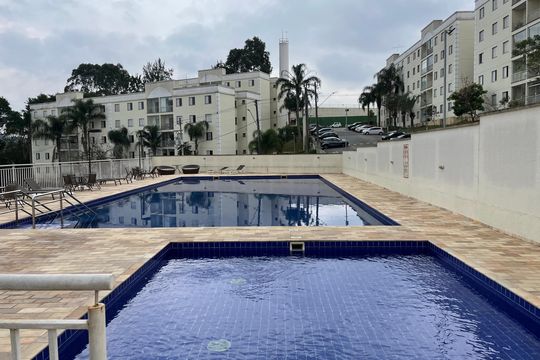 Área comum - Piscina de apartamento para alugar com 3 quartos, 70m² em Caiapia, Cotia