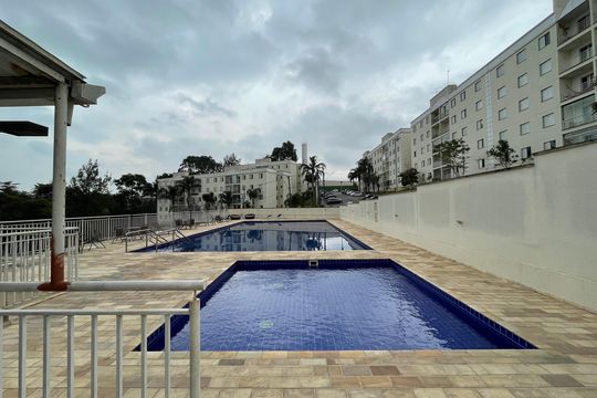 Área comum - Piscina de apartamento para alugar com 3 quartos, 70m² em Caiapia, Cotia