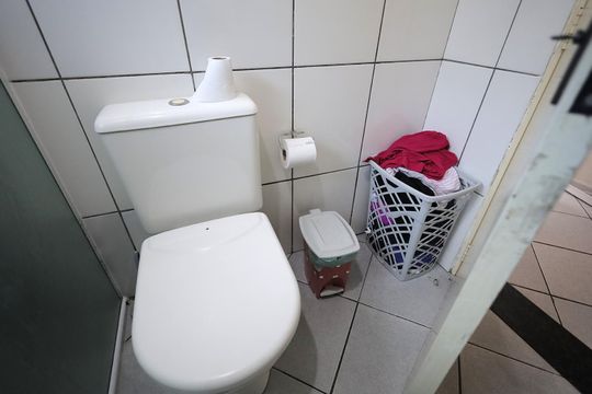Banheiro de casa à venda com 3 quartos, 125m² em Jardim Santo Alberto, Santo André