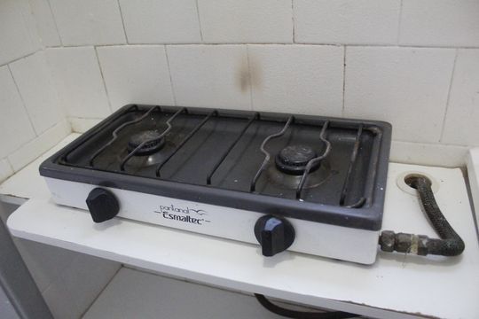 Cozinha de apartamento para alugar com 1 quarto, 20m² em Tijuca, Rio de Janeiro