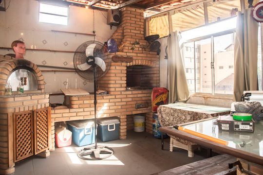 Piso superior - Salão/Churrasqueira de casa à venda com 3 quartos, 234m² em Vila Clementino, São Paulo