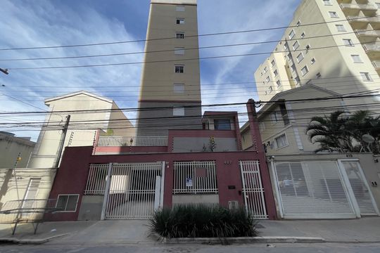 Fachada de apartamento à venda com 1 quarto, 41m² em Vila Guilhermina, São Paulo
