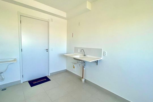 Cozinha de apartamento para alugar com 2 quartos, 32m² em Parque Novo Mundo, São Paulo