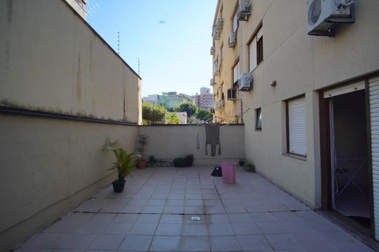 Área Comum - Terraço para estender roupas de apartamento à venda com 3 quartos, 99m² em Vila Ipiranga, Porto Alegre