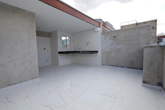 Cobertura / Area Gourmet de casa de condomínio à venda com 3 quartos, 129m² em Vila Metalúrgica, Santo André