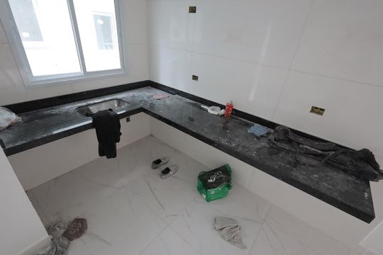 Cozinha de casa de condomínio à venda com 2 quartos, 117m² em Vila Metalúrgica, Santo André
