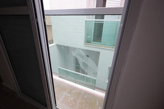 Varanda da Suíte 1 de casa de condomínio à venda com 2 quartos, 117m² em Vila Metalúrgica, Santo André