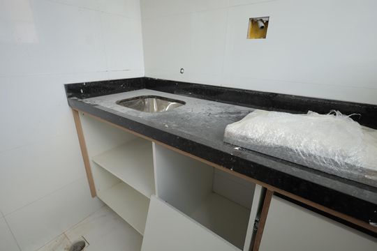 Área de Serviço de casa de condomínio à venda com 3 quartos, 117m² em Vila Metalúrgica, Santo André